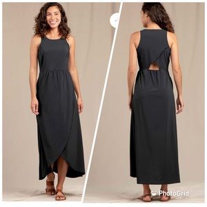 Toad & Co Sunkissed Maxi Dress Black Sz M